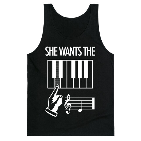 She Wants The D Tank Top