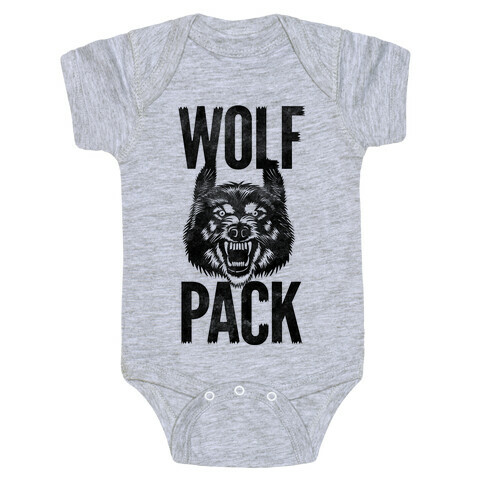 Wolf Pack Baby One-Piece