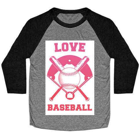 Love Baseball Baseball Tee