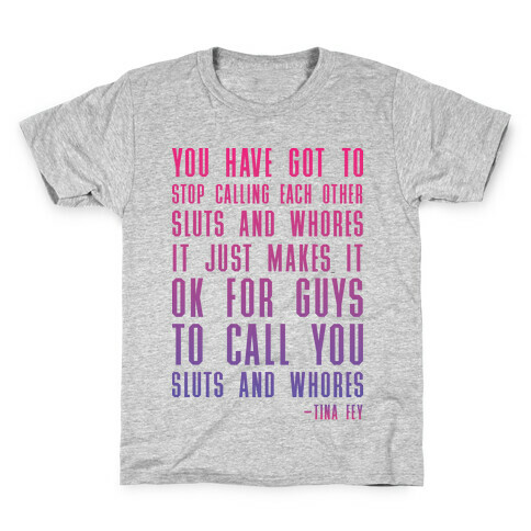 You Have Got To Stop Kids T-Shirt