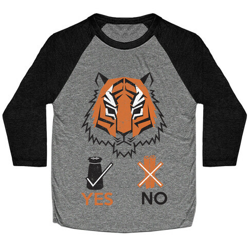 Tigers Hate Cinnamon Baseball Tee