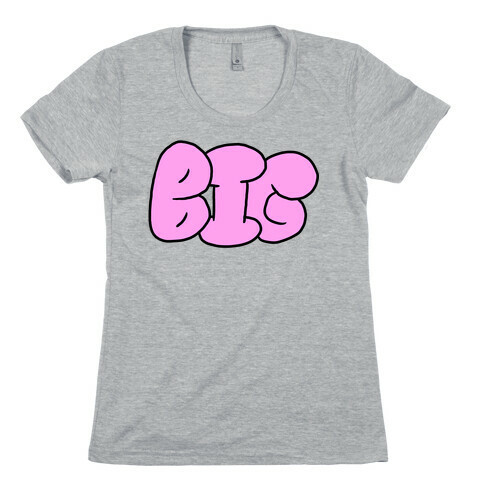 I'm Big (Bubblegum Letters) Womens T-Shirt