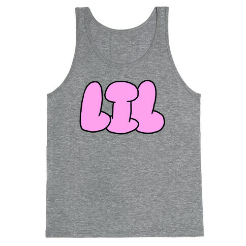 I'm Lil (Bubblegum Letters) Tank Top