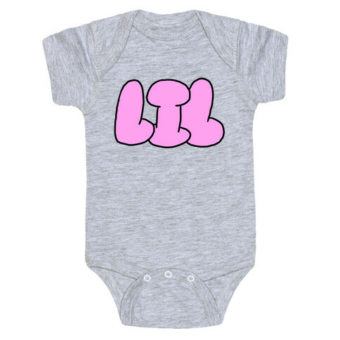 I'm Lil (Bubblegum Letters) Baby One-Piece