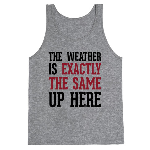 The Weather Is Exactly The Same (Tank) Tank Top