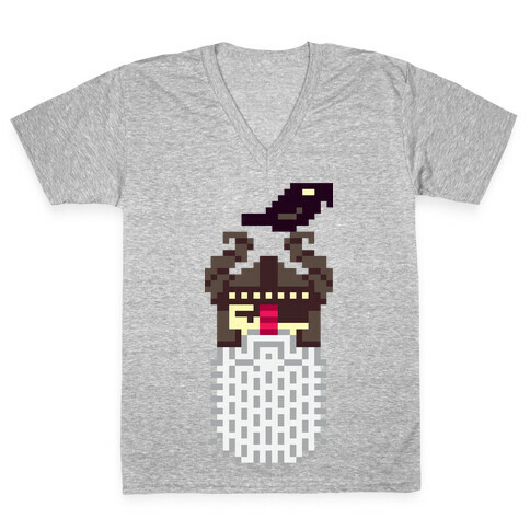 Pixel Odin V-Neck Tee Shirt
