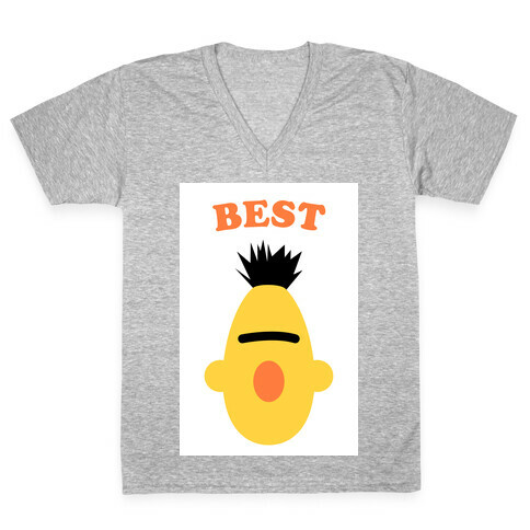 Best Friends (Yellow) V-Neck Tee Shirt