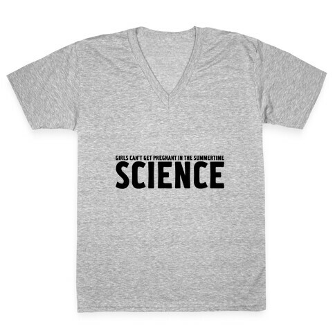 Science V-Neck Tee Shirt