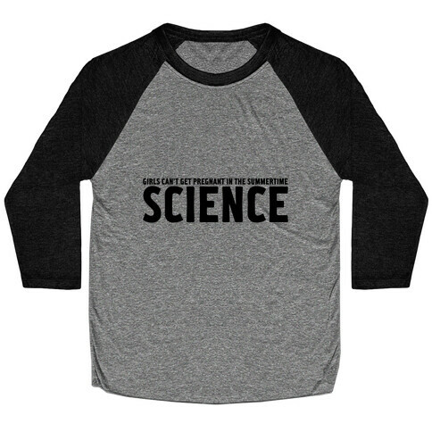 Science Baseball Tee