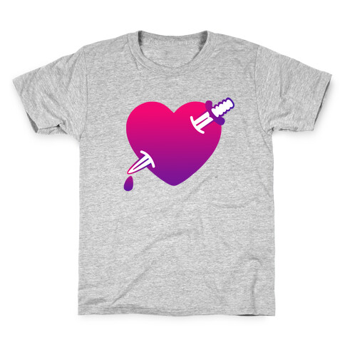 Heart and Dagger Kids T-Shirt