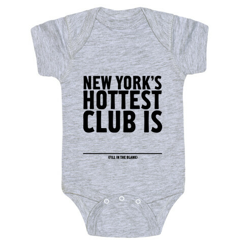 Hottest Club Baby One-Piece