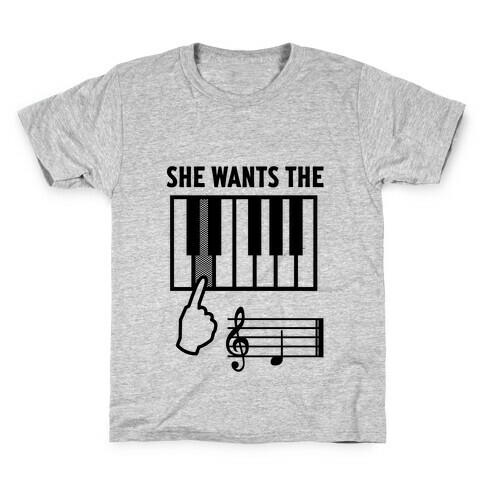 She Wants The D Kids T-Shirt