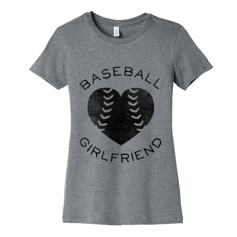 Baseball Girlfriend (Baseball Tee) Womens T-Shirt