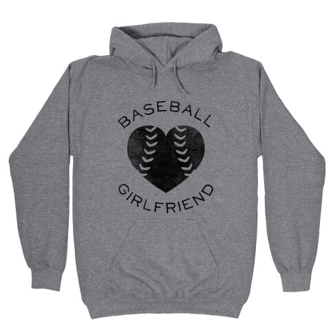 Baseball Girlfriend (Baseball Tee) Hooded Sweatshirt