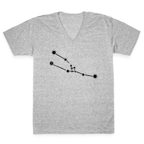 Taurus (tank) V-Neck Tee Shirt