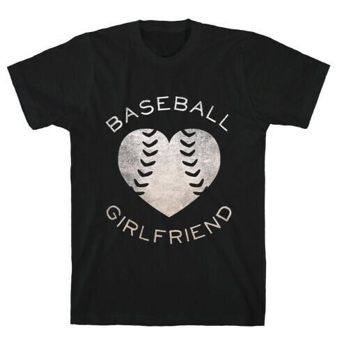 Baseball Girlfriend (Dark Tank) T-Shirt