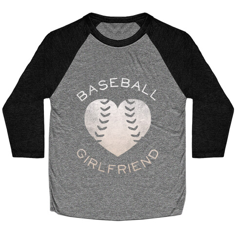 Baseball Girlfriend (Dark Tank) Baseball Tee