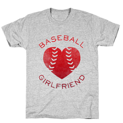 Baseball Girlfriend (Red Tank) T-Shirt