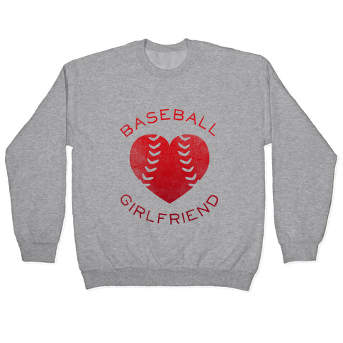 Baseball Girlfriend (Red Tank) Pullover