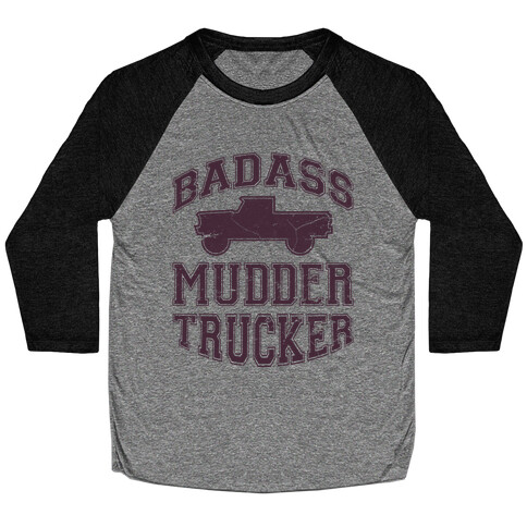 Badass Mudder Trucker Baseball Tee