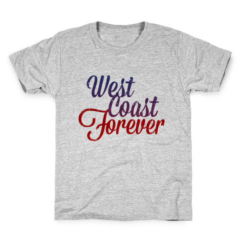 West Coast Forever (Vintage Tank) Kids T-Shirt