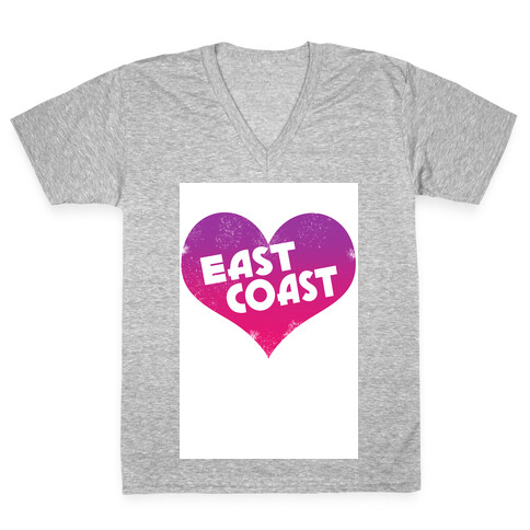 East Coast V-Neck Tee Shirt