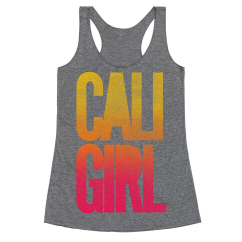 Cali Girl Racerback Tank Top