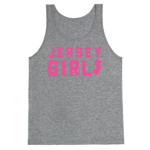 Jersey Girl (Pink) Tank Top