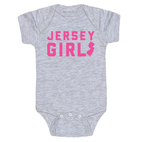Jersey Girl (Pink) Baby One-Piece