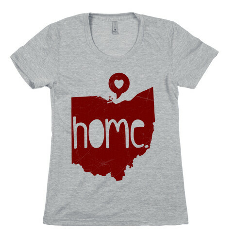 Ohio Love Womens T-Shirt