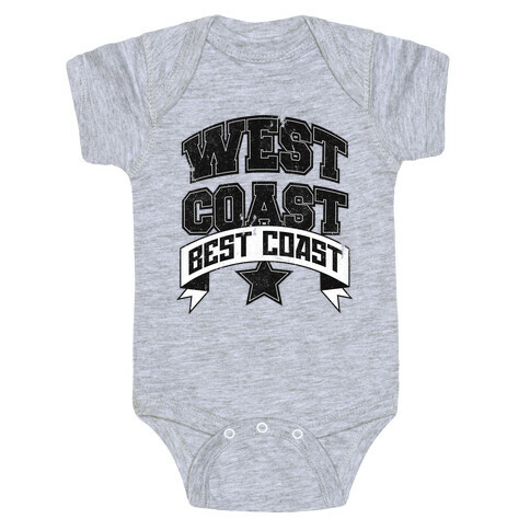 West Coast Best Coast (Tank) Baby One-Piece