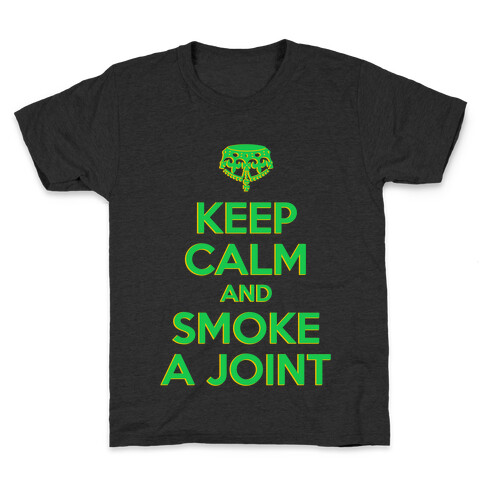 Keep Calm and Smoke a Joint Kids T-Shirt