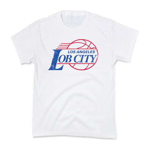 Lob City (Vintage Shirt) Kids T-Shirt