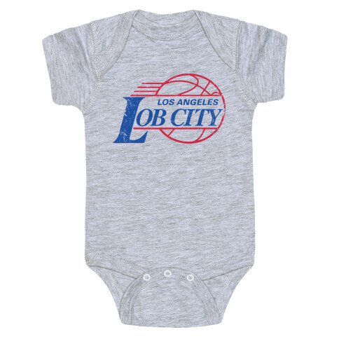 Lob City (Vintage Shirt) Baby One-Piece