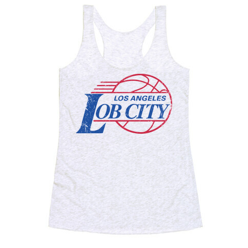 Lob City (Vintage Shirt) Racerback Tank Top