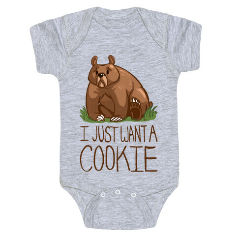 Cookie Bear Baby One-Piece