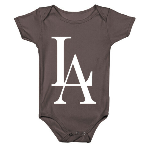 LA (Dark Tank) Baby One-Piece