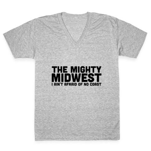Mighty Midwest V-Neck Tee Shirt