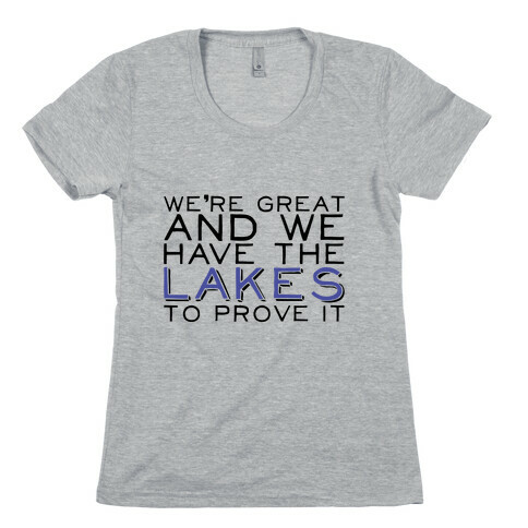 Lakes Womens T-Shirt