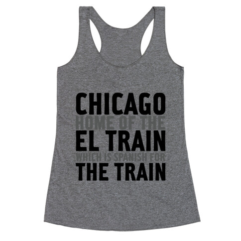 Chicago Racerback Tank Top