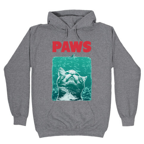 PAWS (Vintage Parody tank) Hooded Sweatshirt