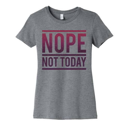 Nope Womens T-Shirt