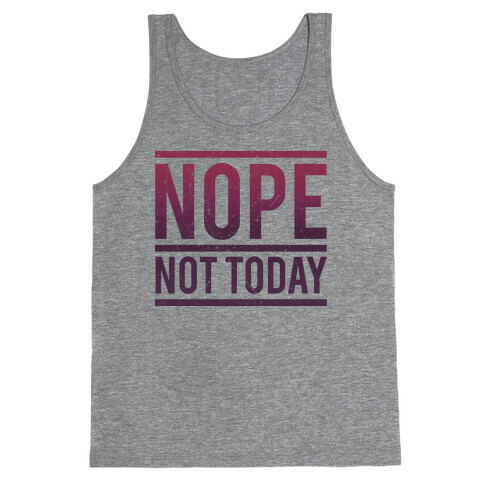 Nope Tank Top