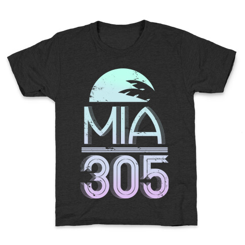 MIA 305 (color) Kids T-Shirt