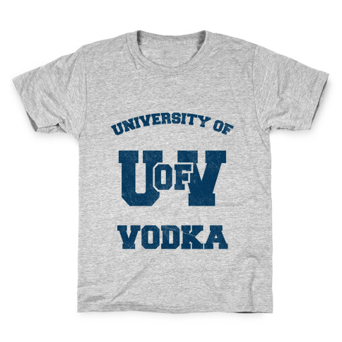 University Of Vodka Kids T-Shirt