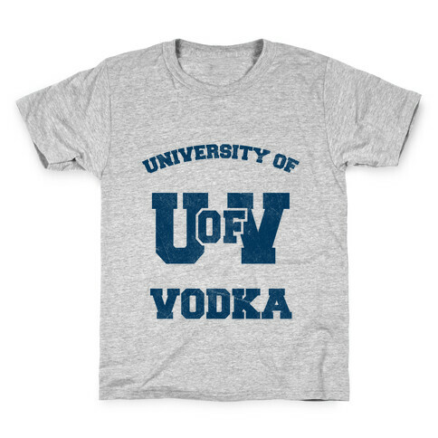 University Of Vodka Kids T-Shirt