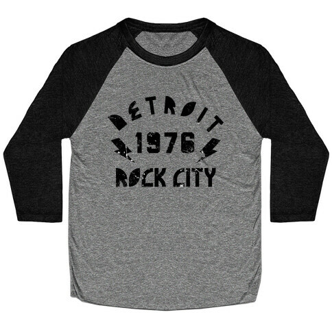 Detroit Rock City 1976 Baseball Tee