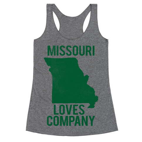 Missouri Loves Company Racerback Tank Top