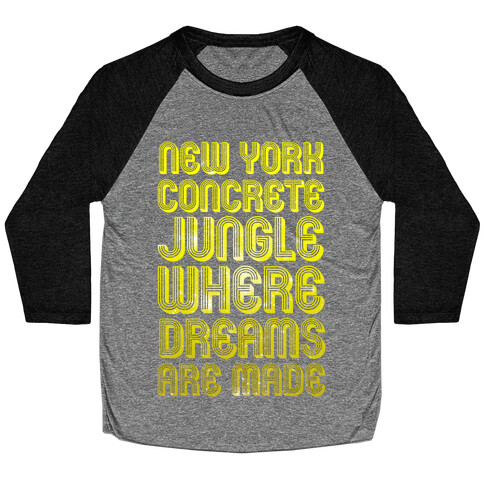 Welcome to New York Baseball Tee