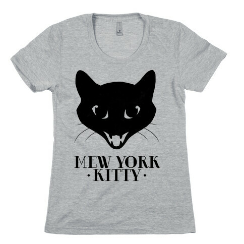 Mew York Kitty Womens T-Shirt